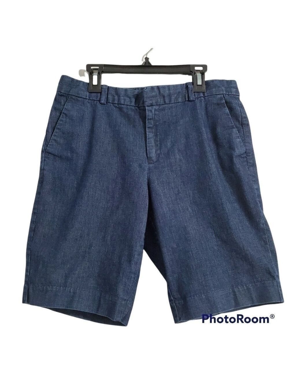 Banana Republic Chambray Bermuda Shorts